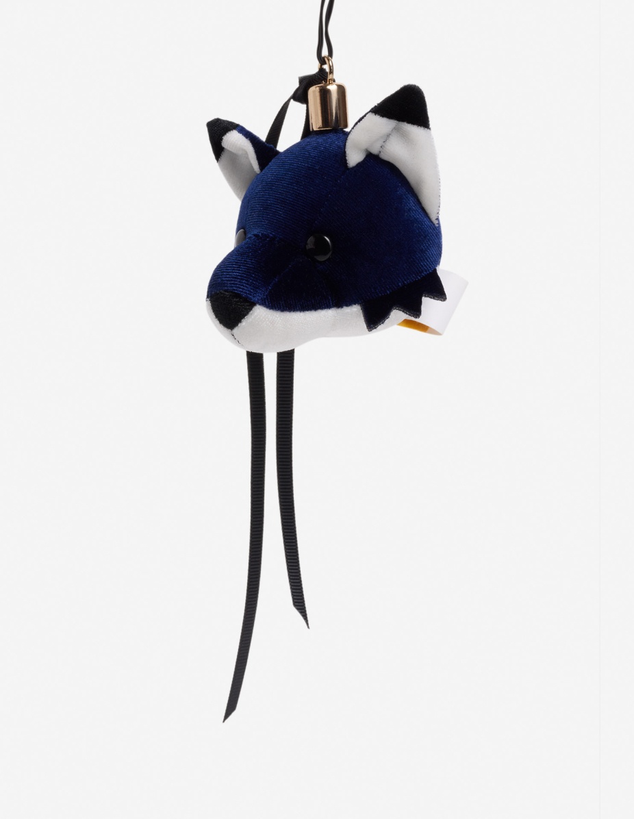 FESTIVE FOX HEAD CHRISTMAS TREE BULB - 4