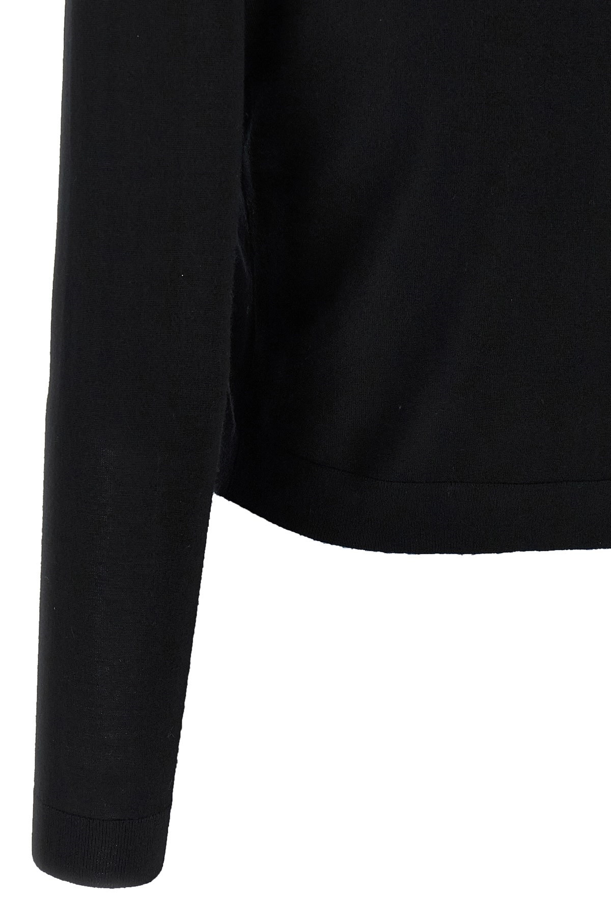 Wool cropped cardigan - 4