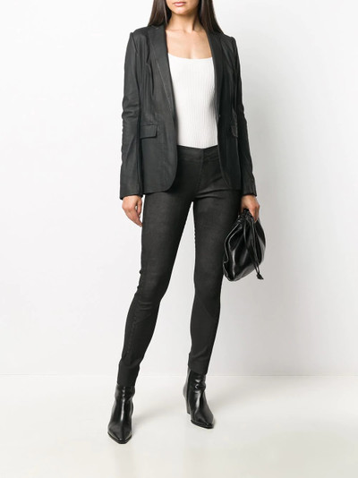 Isaac Sellam Precise leather trousers  outlook