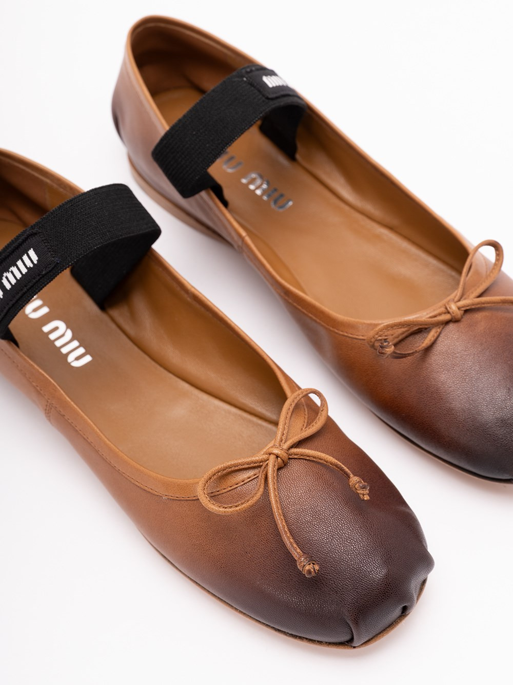 Nappa Leather Ballerinas - 5