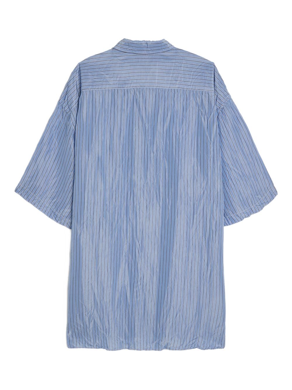 striped button-up shirt - 2