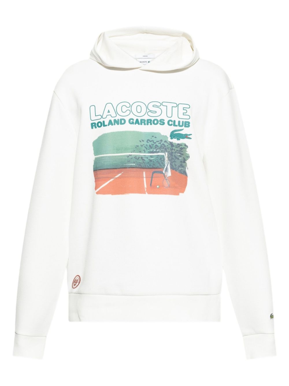 LACOSTE Rolland Garros Club hoodie | REVERSIBLE