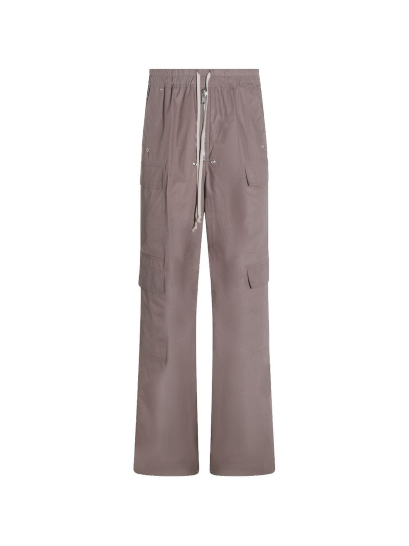 cargo-pocket drawstring-waistband trousers 1