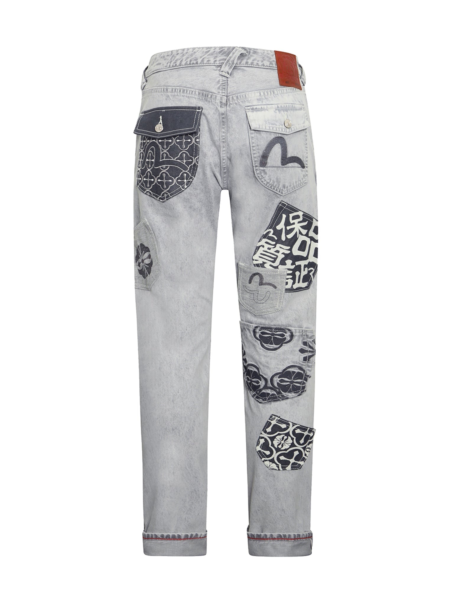 Multi-Pocket Carrot Fit Denim Jeans #2017 - 15