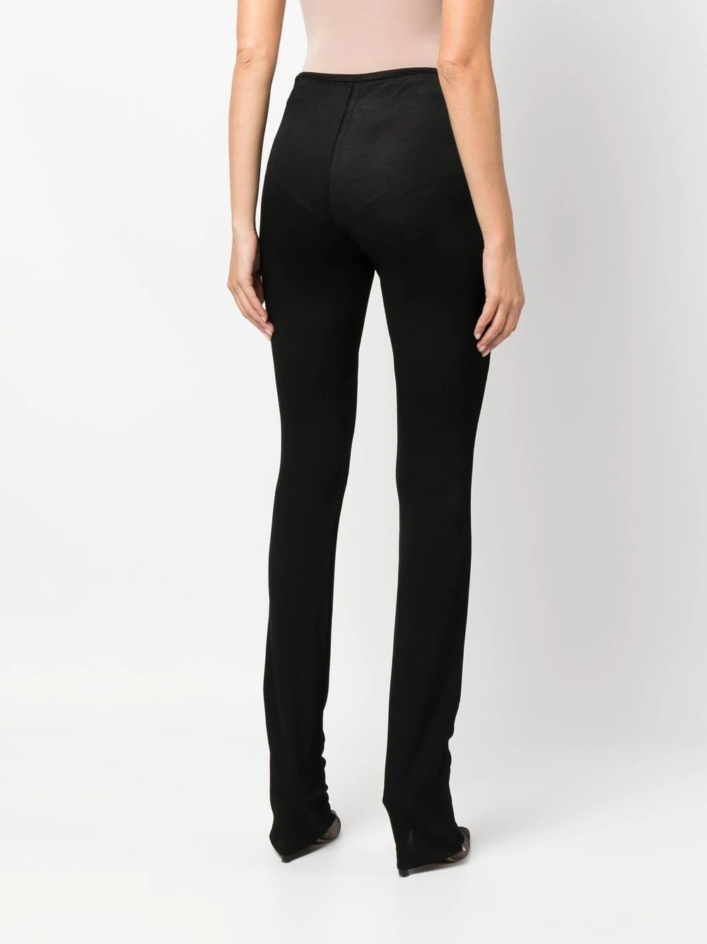 skinny ankle-zip trousers - 4