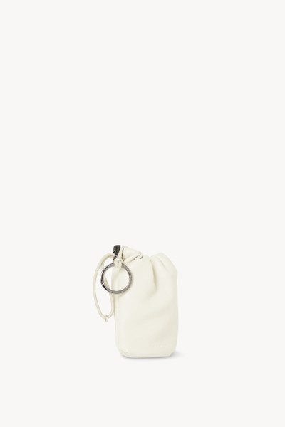 The Row Bourse Keychain in Leather outlook