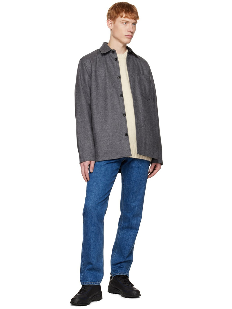 NORSE PROJECTS Gray Ulrik Shirt outlook