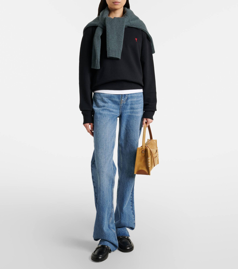 AMI Paris Ami De Cœur cotton jersey sweatshirt outlook