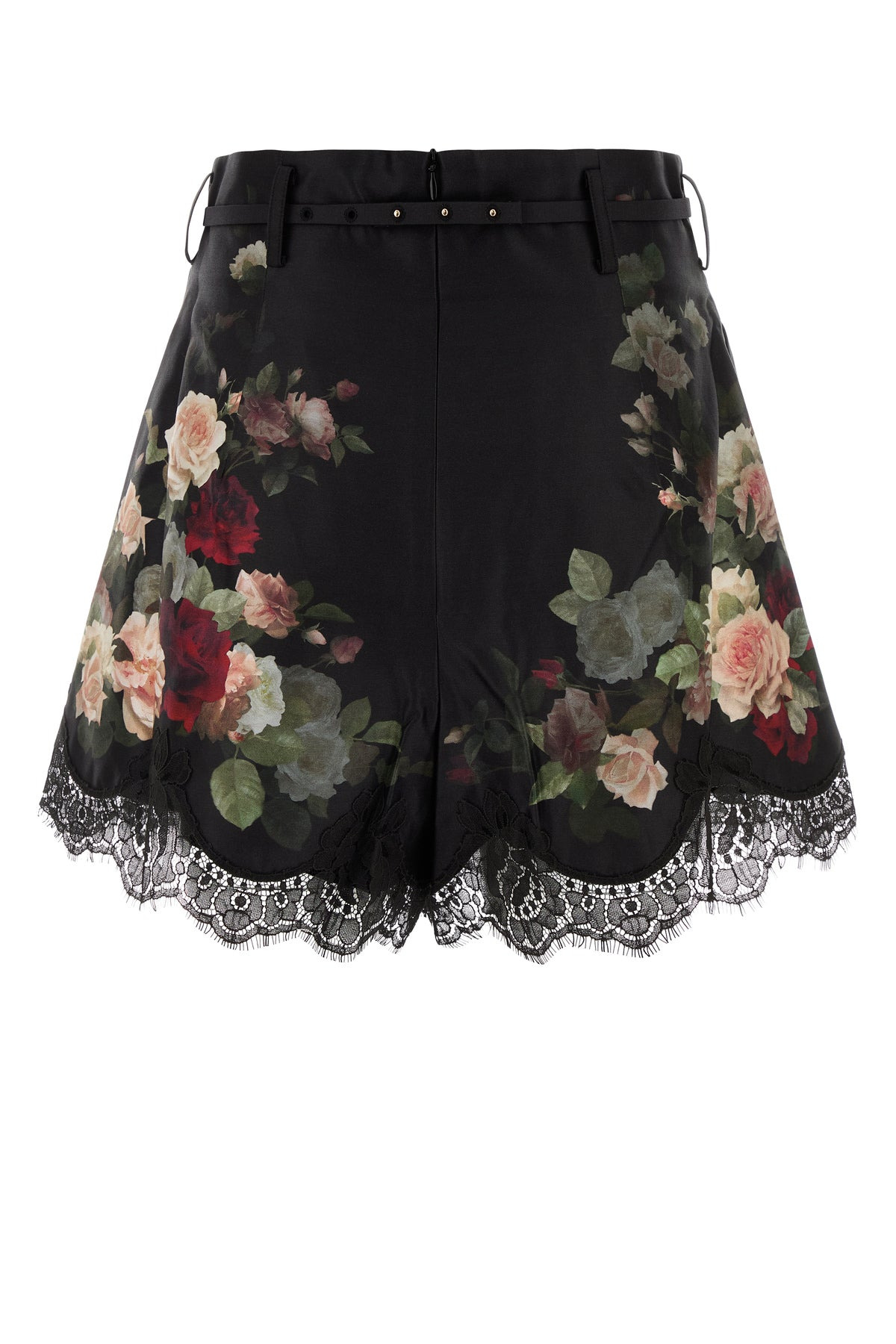 Printed silk blend Hypnotic shorts - 2