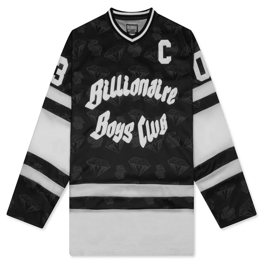 CELSIUS JERSEY L/S KNIT - BLACK - 1