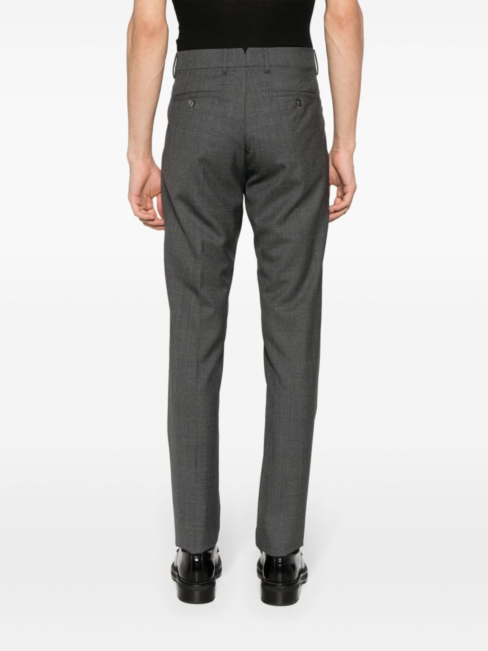 tailored virgin wool trousers - 4