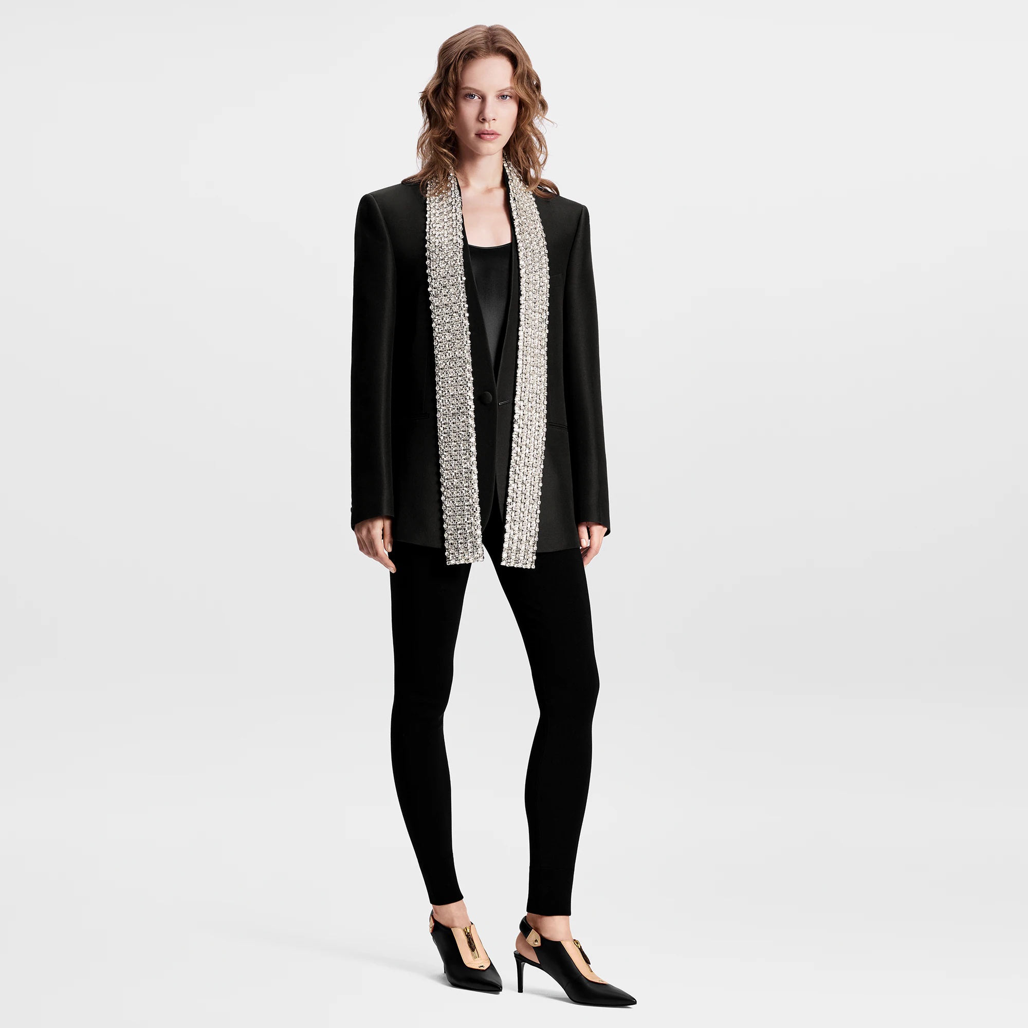 Silk-Blend Leggings - 4