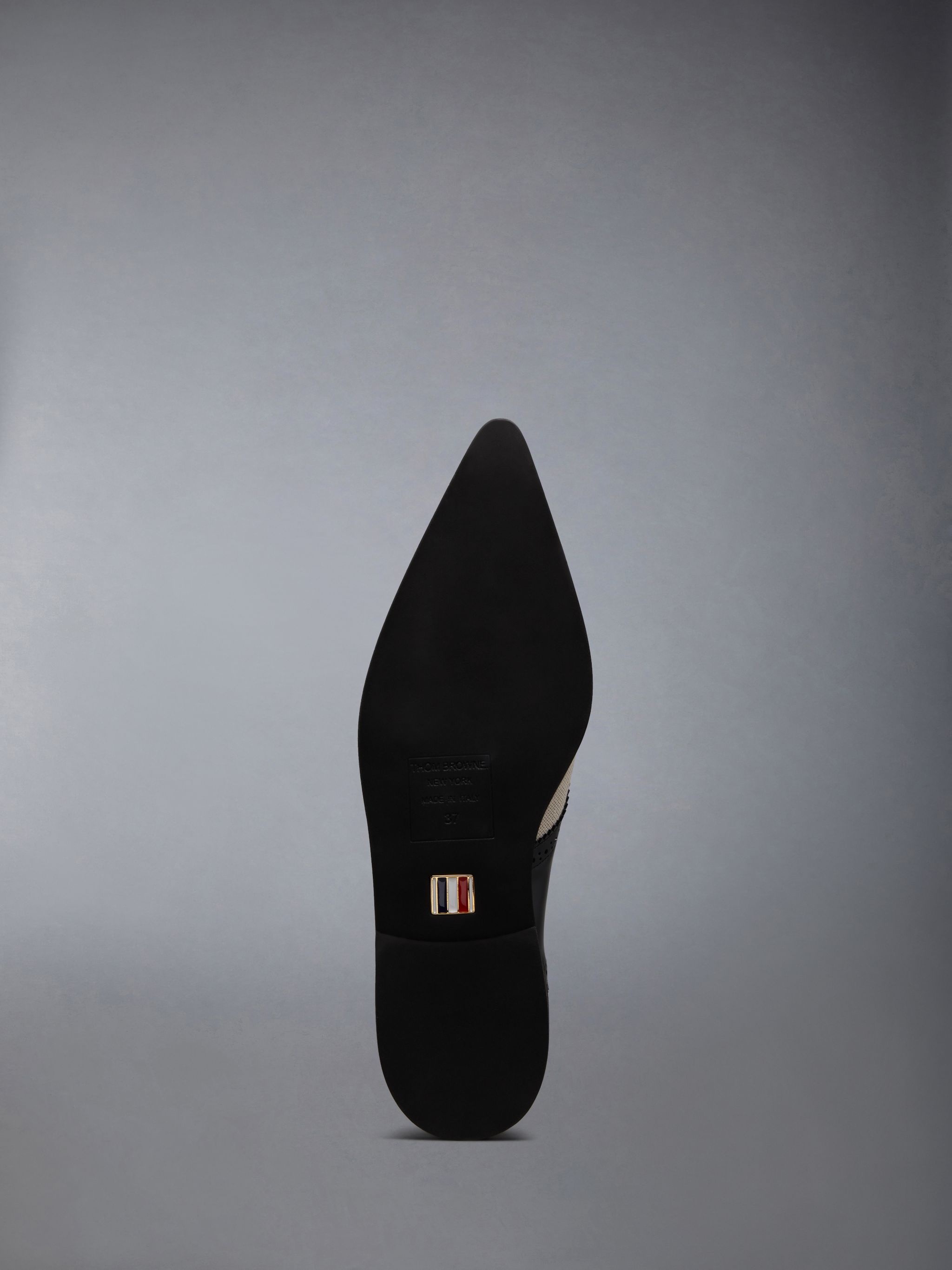 colour-block Oxford shoes - 6