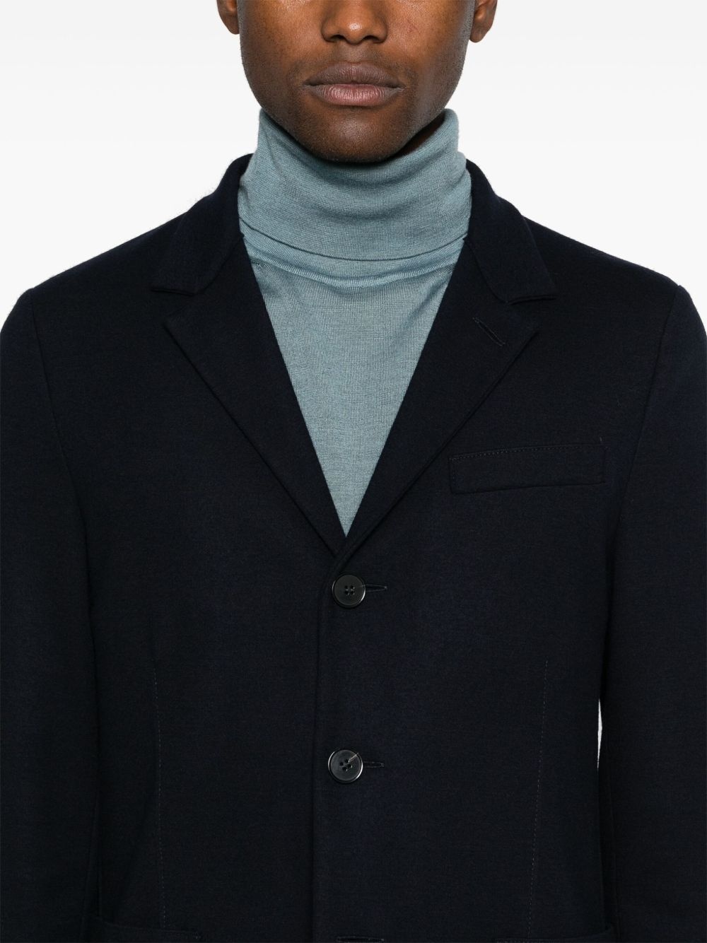 virgin wool blazer - 5