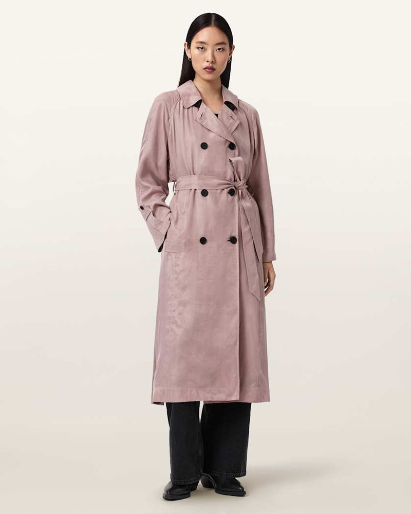 LIZIE DOUBLE BREASTED TRENCH COAT 7