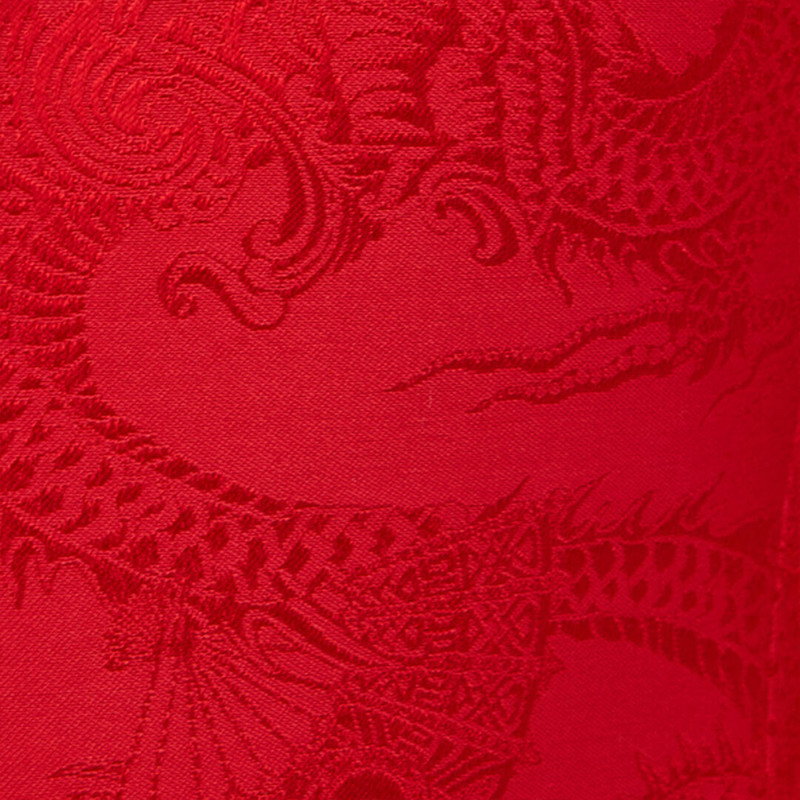 Dark Red Jacket with Dragon Motif 5