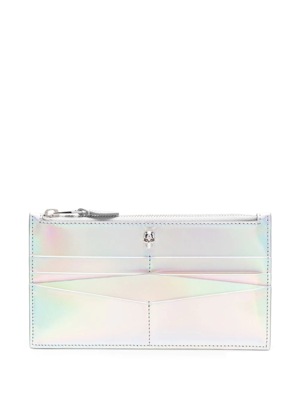 logo zipped wallet - 1