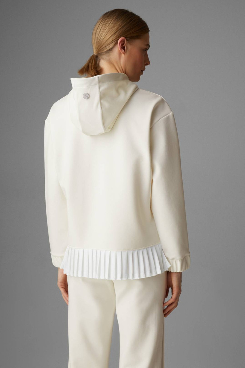 KATALIN SWEATSHIRT HOODIE IN OFF-WHITE 3