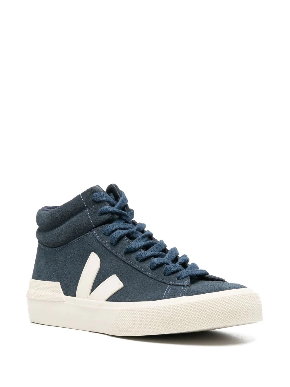 logo-patch high-top sneakers - 2