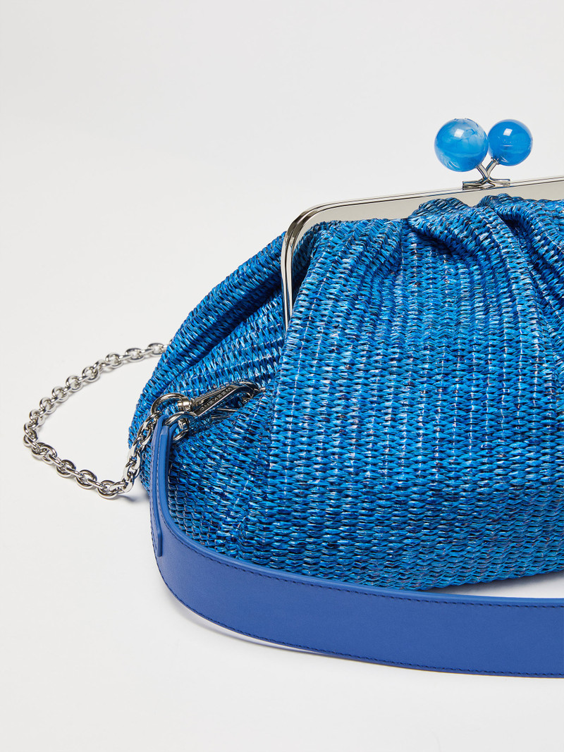 FORTUNA Medium Pasticcino Bag in raffia 4