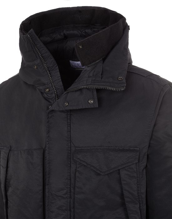 70821 OPAQUE NYLON TWILL DOWN BLACK - 4