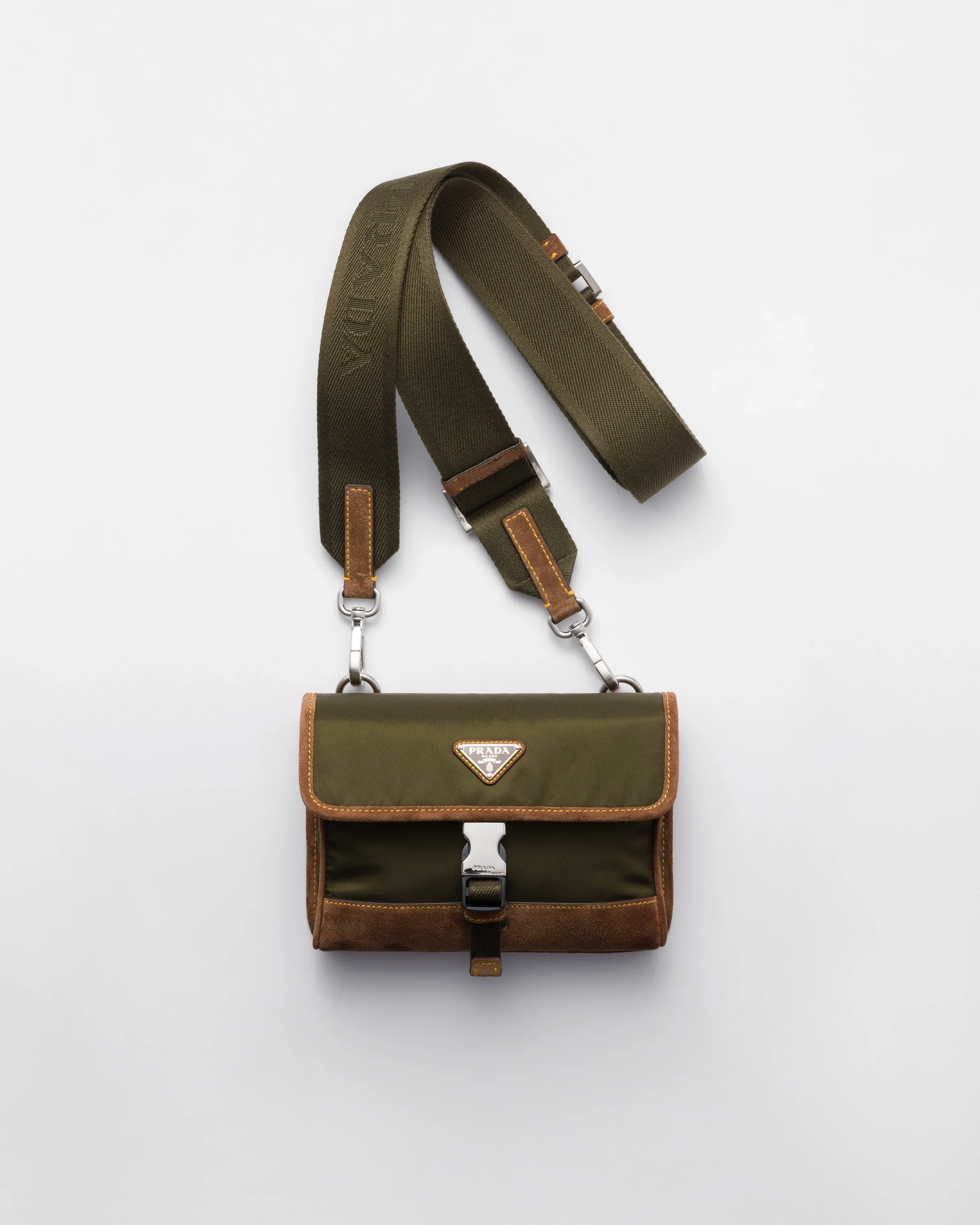 Re-Nylon and suede smartphone case - 1