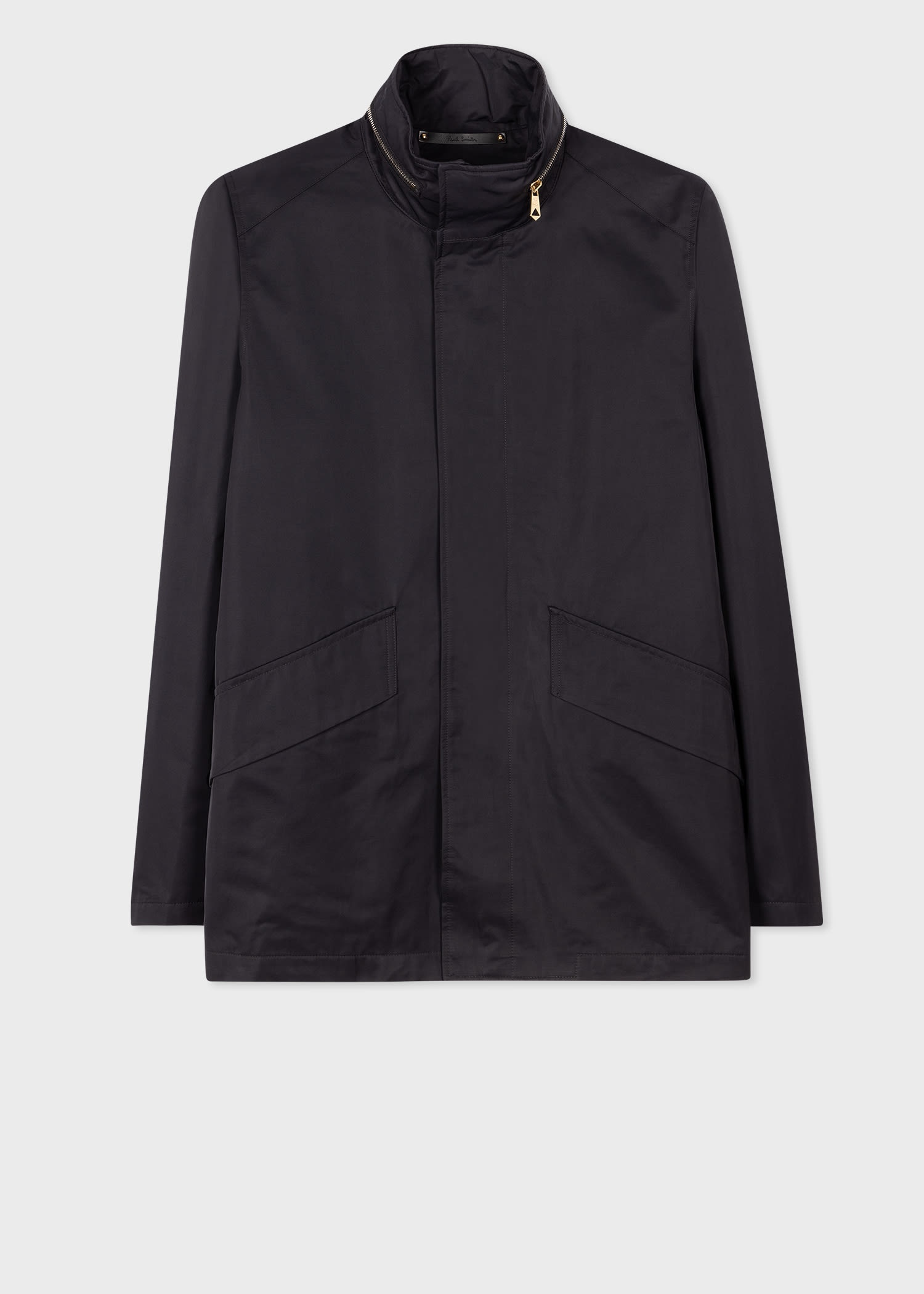 Paul Smith Cotton Blend Satin Jacket REVERSIBLE