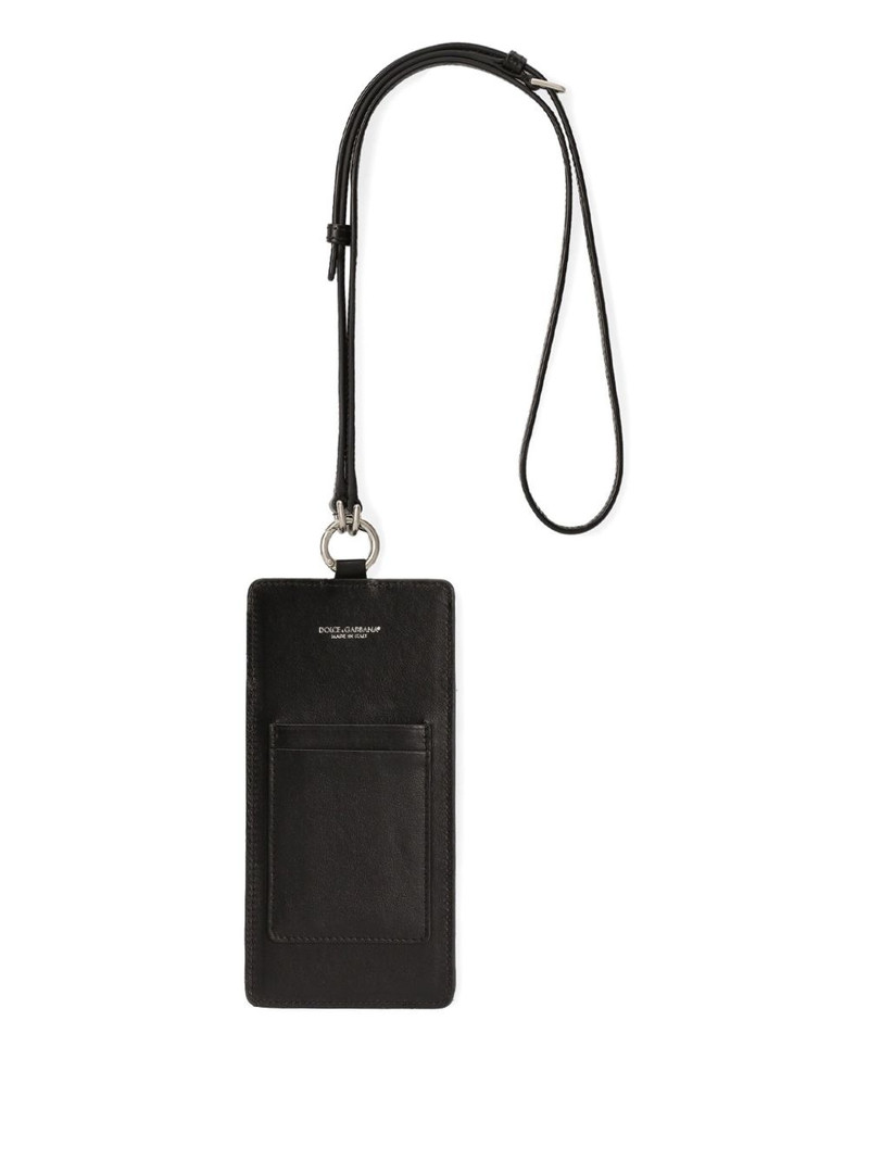 Dolce & Gabbana leather phone holder outlook