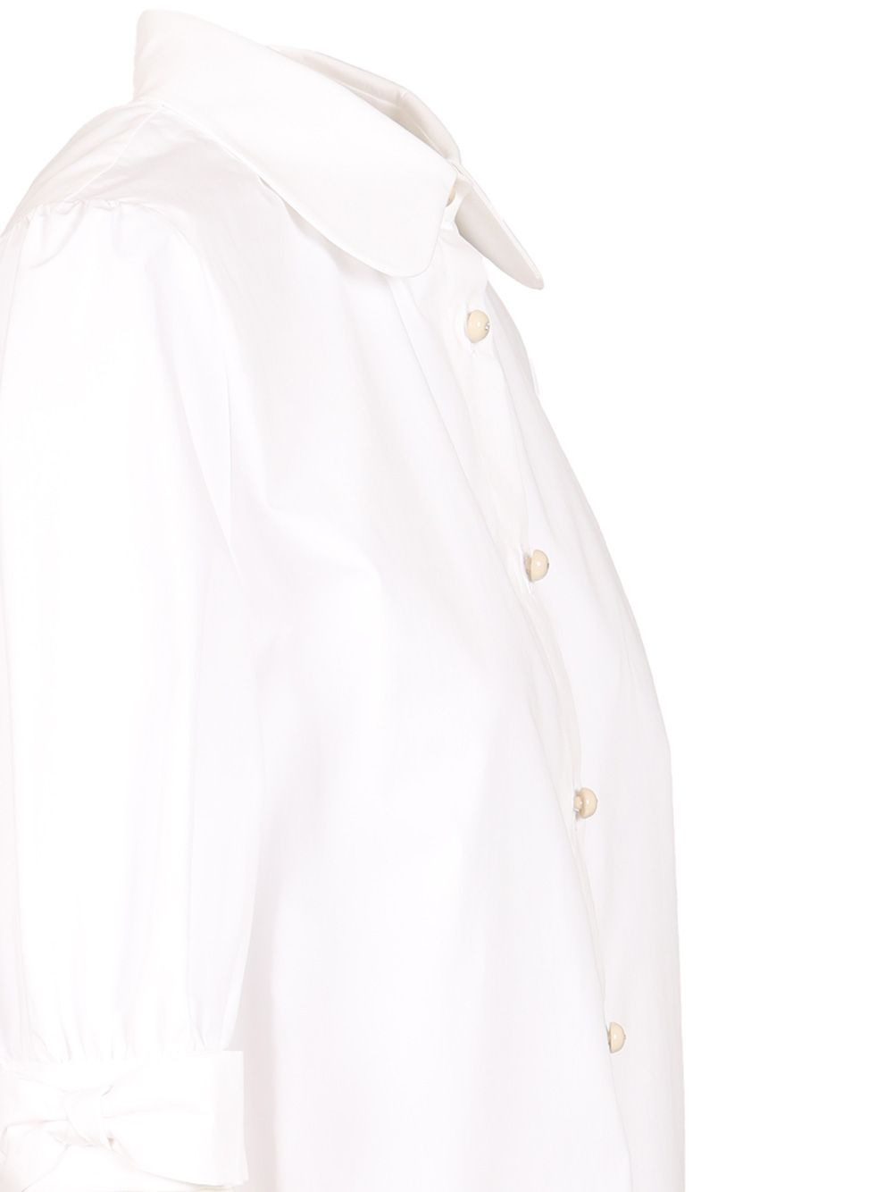 Shirt | Solid | Cotton Popeline Shirts White - 3
