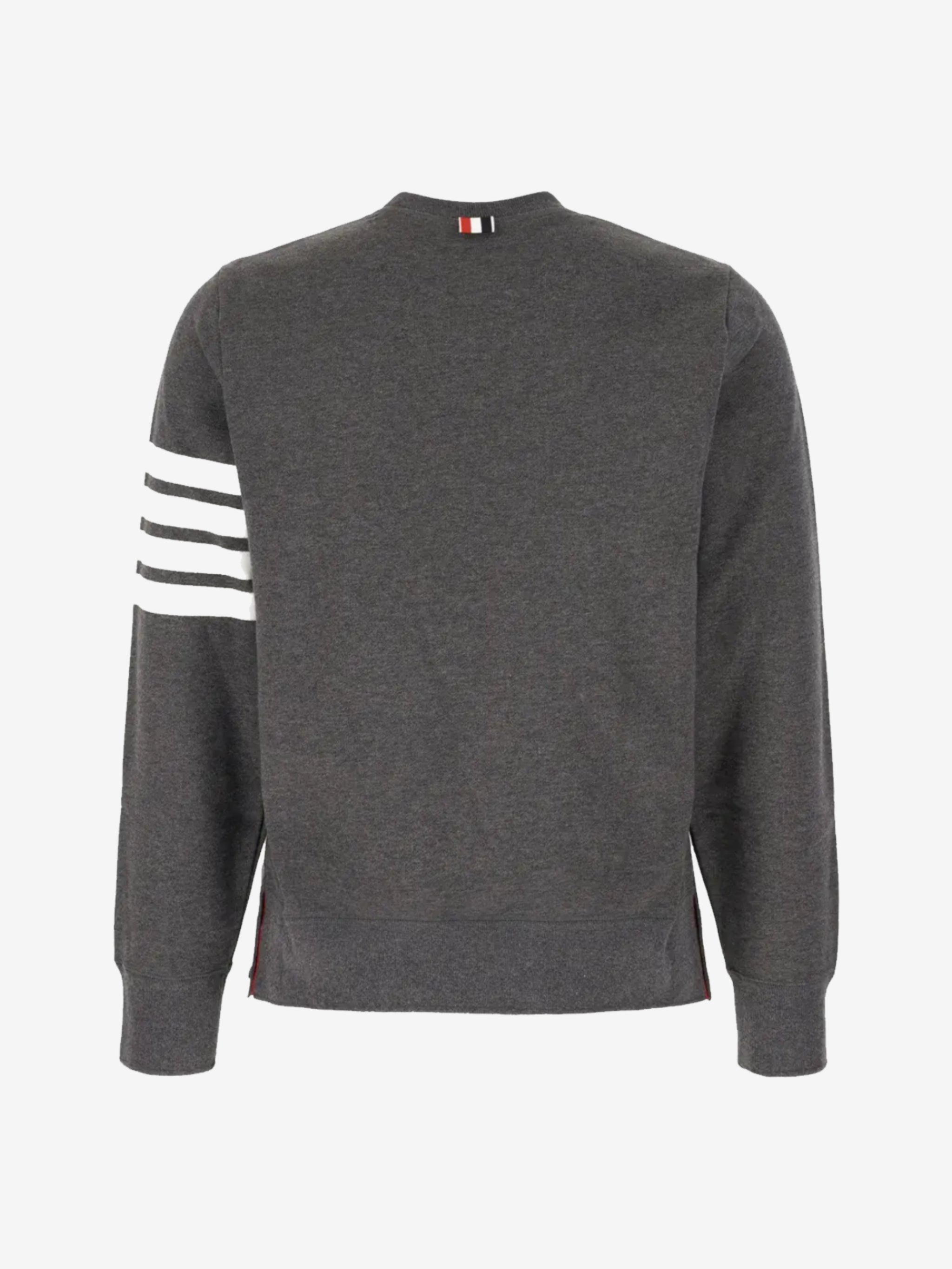 THOM BROWNE - Men Classic Sweatshirt In Classic Loopback W/ Engineered 4 Bar - 2