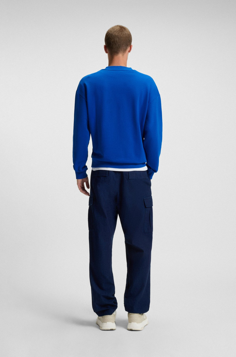 COTTON-TERRY SWEATSHIRT WITH LOGO PRINT 5