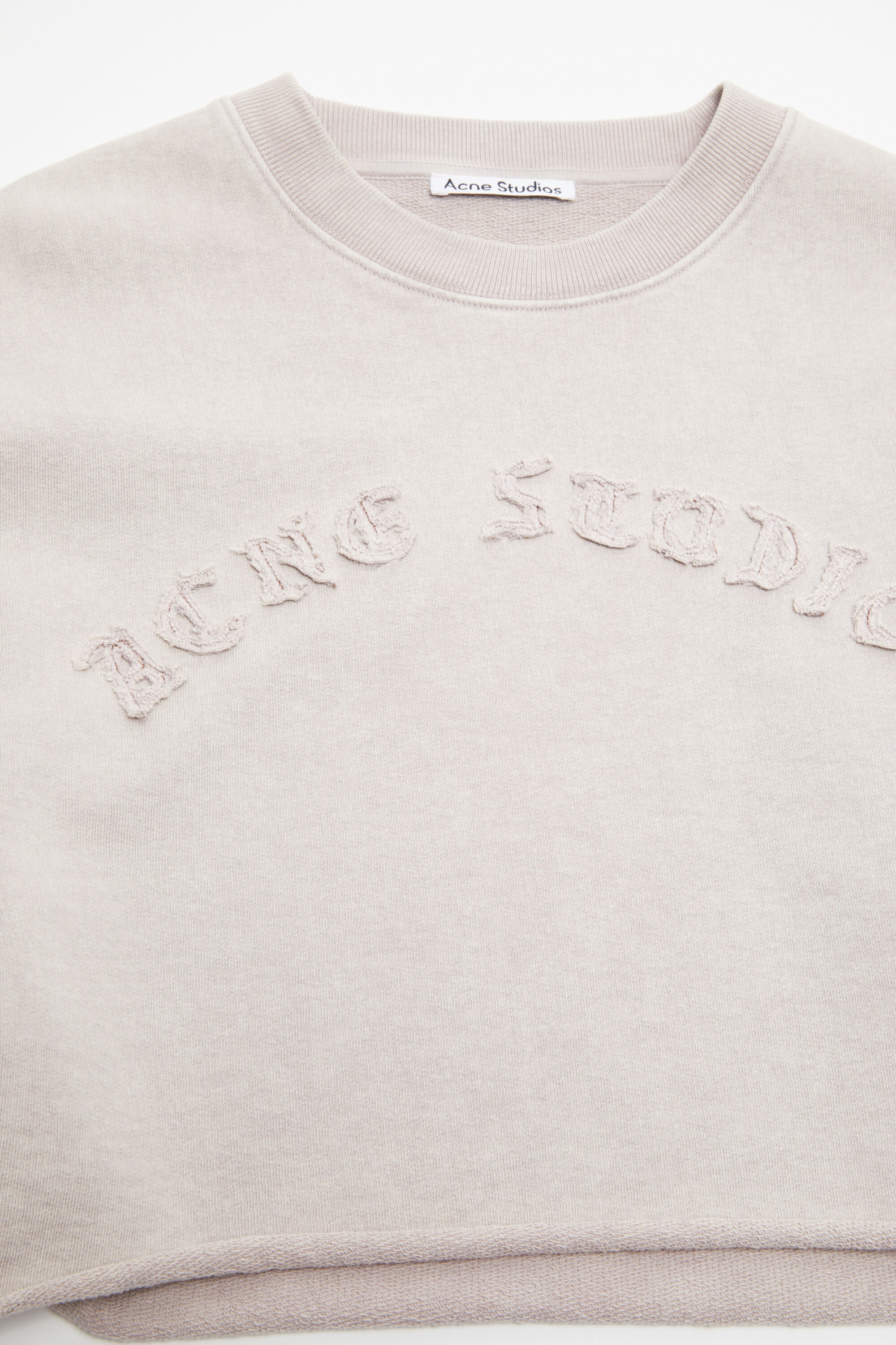 Logo sweater - Mauve Grey - 4