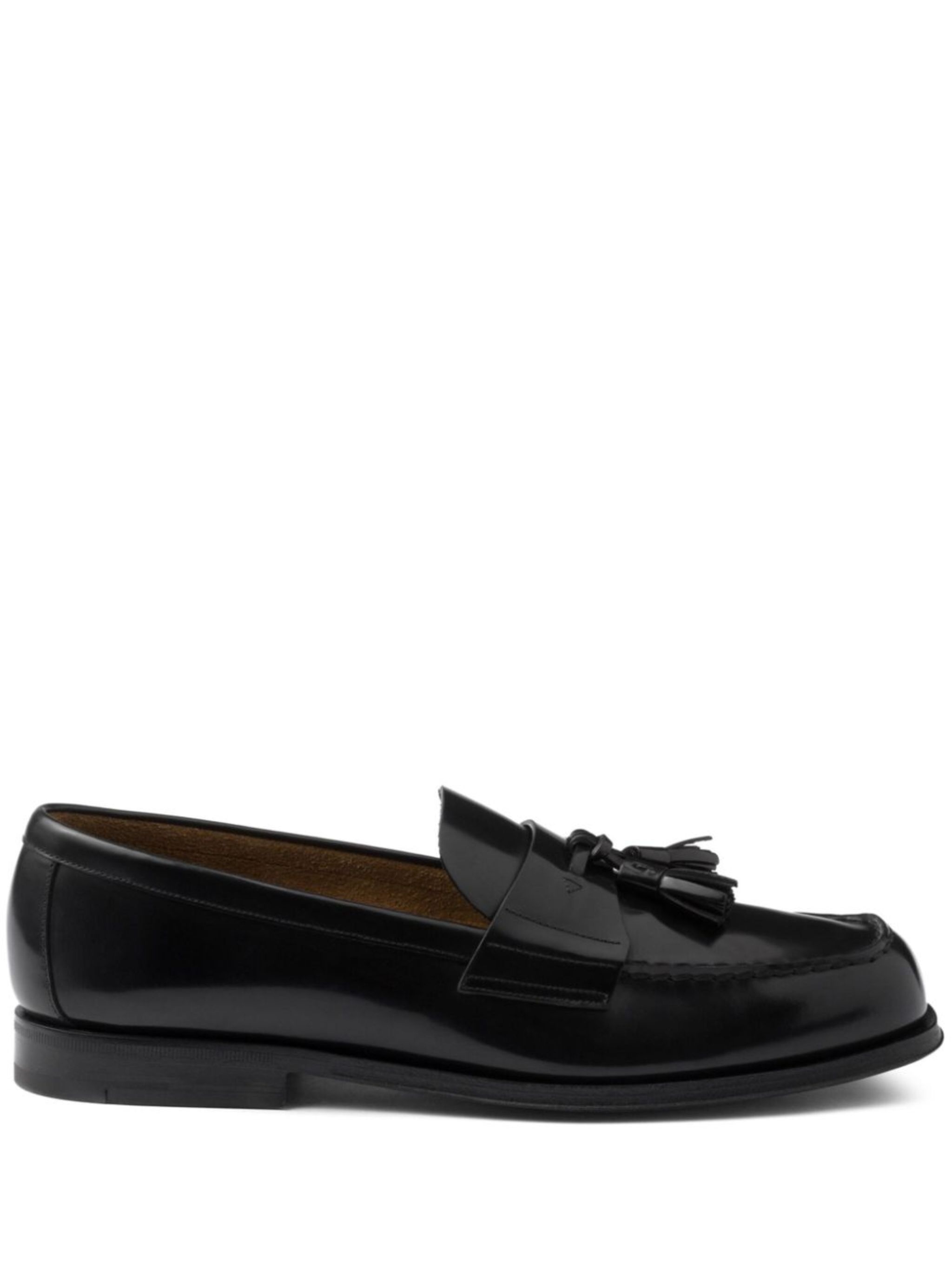 tassel-detail leather loafers - 1