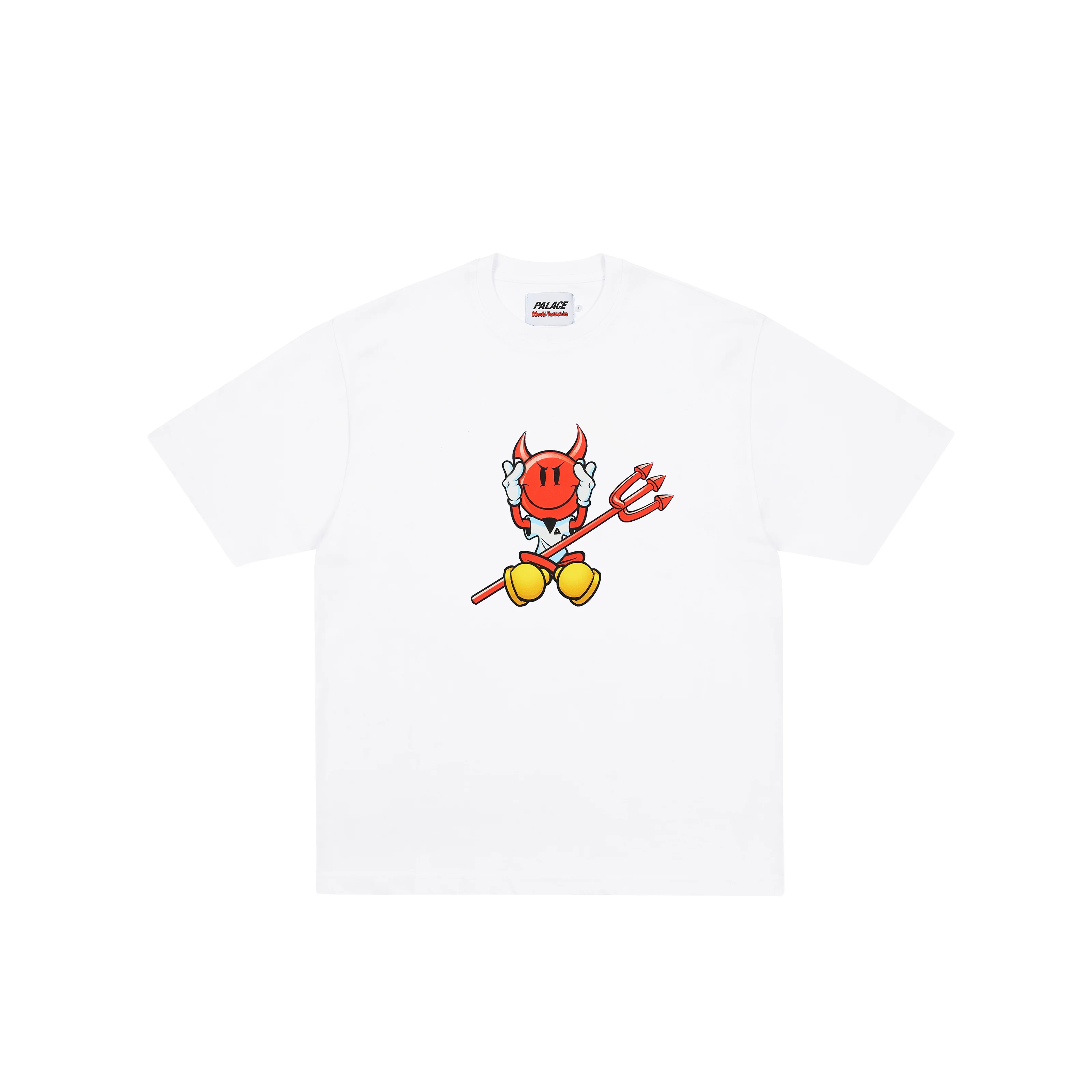 PALACE WORLD INDUSTRIES T-SHIRT WHITE - 1