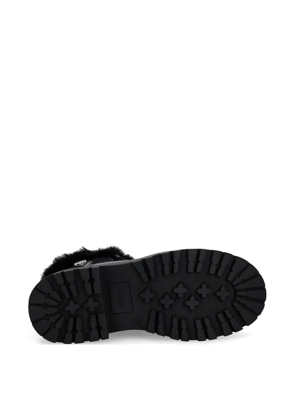 lace-up combat boots - 5