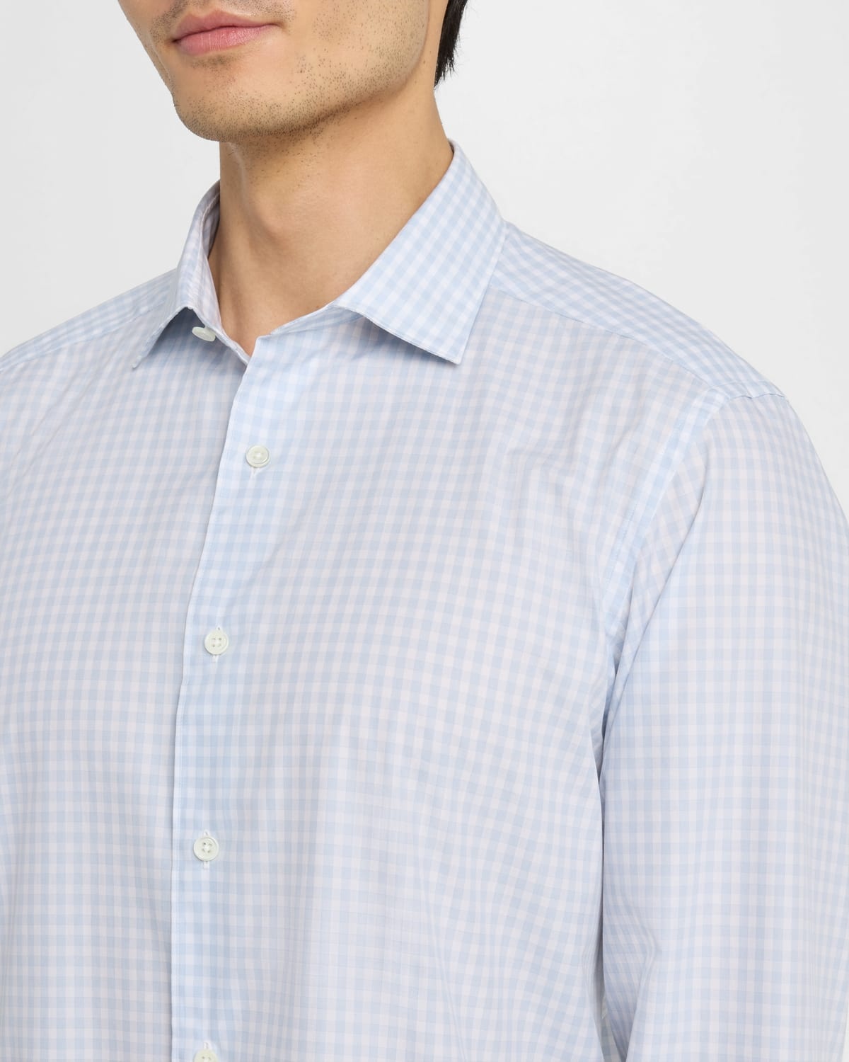 Men's Cotton Check Sport Shirt - 5