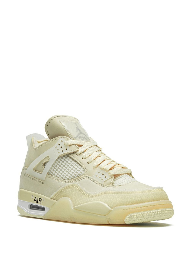 Jordan x Off-White Air Jordan 4 Retro SP "Sail" sneakers outlook
