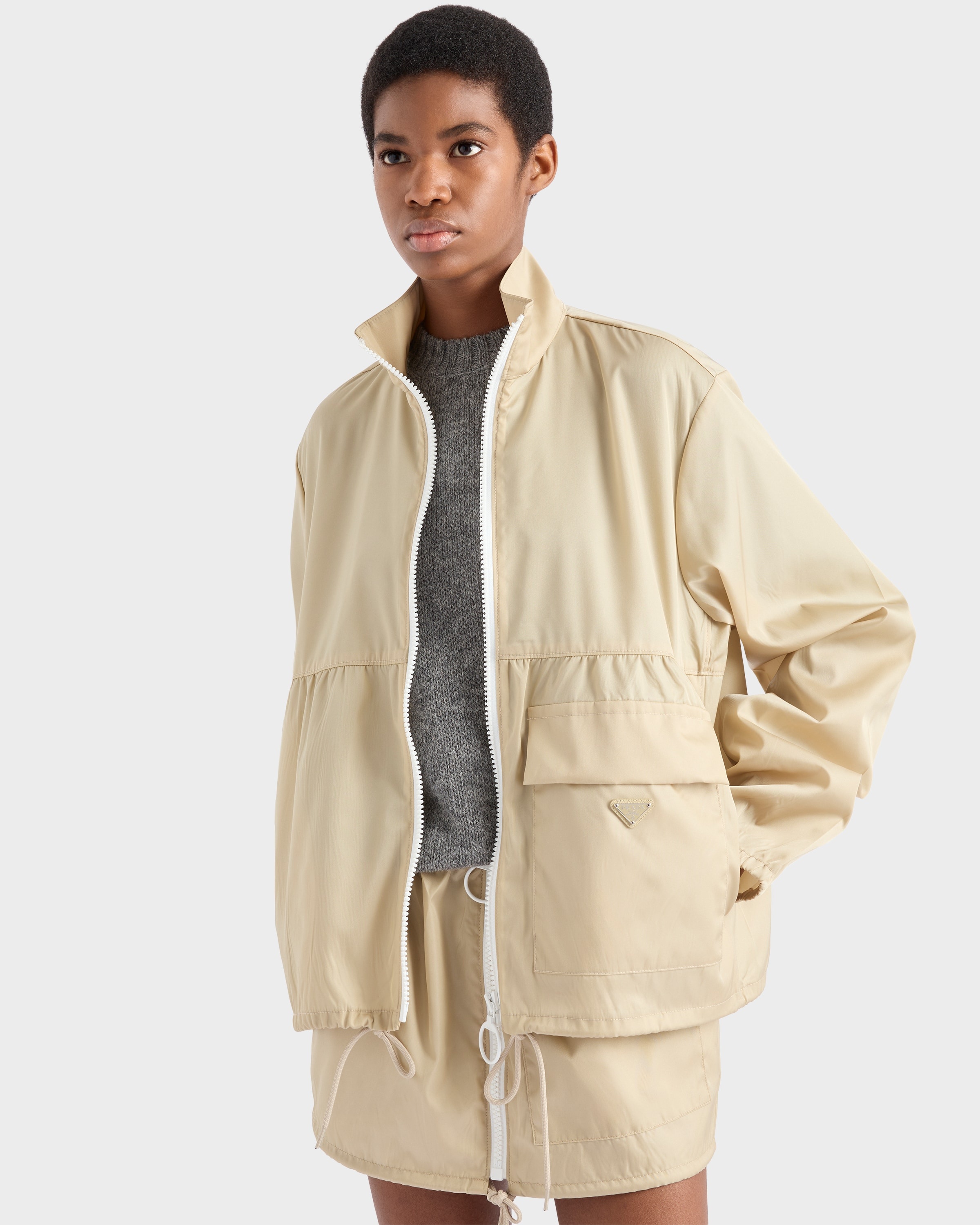 Re-Nylon blouson jacket - 4