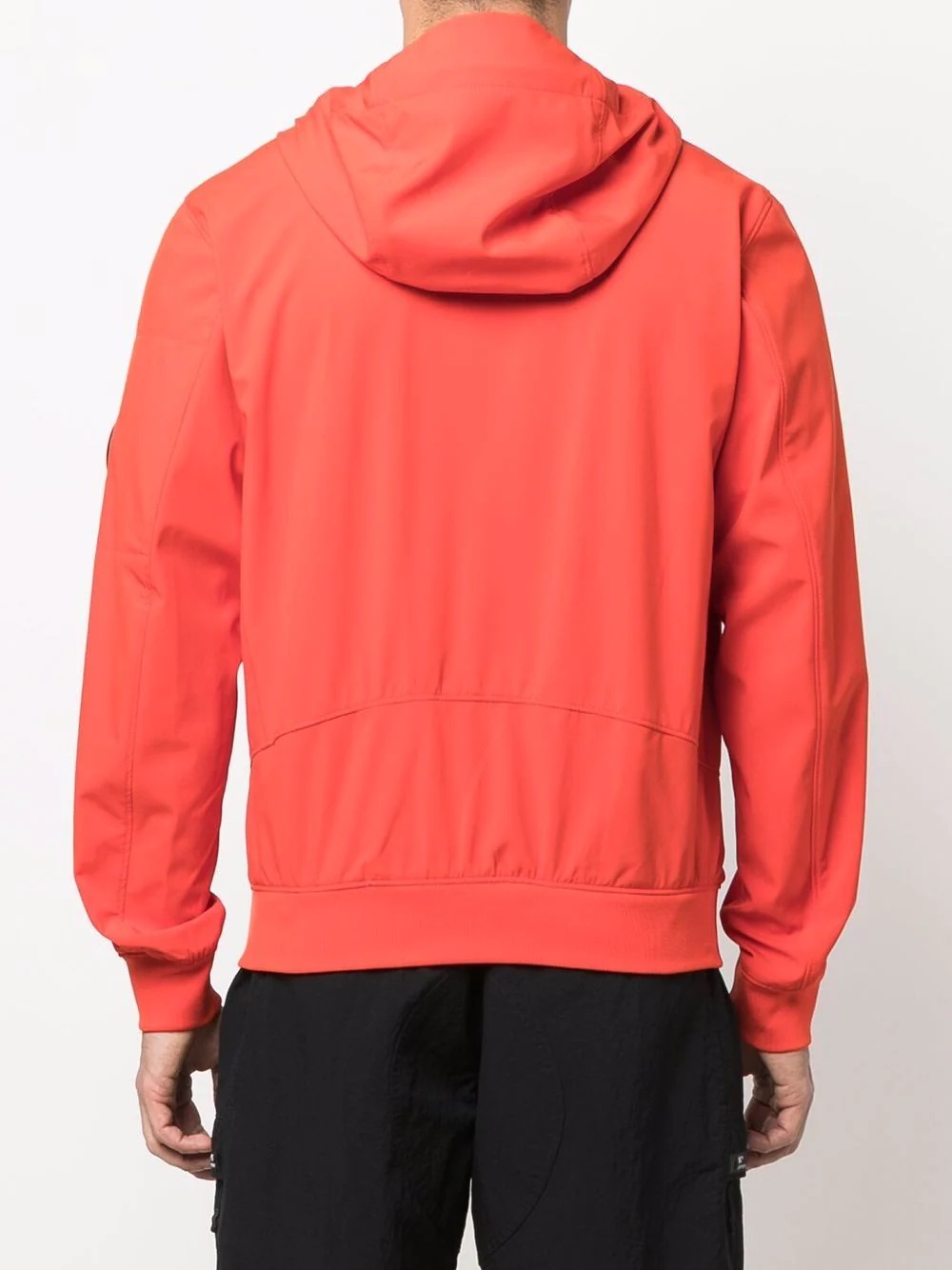 lens-detail hooded jacket - 4