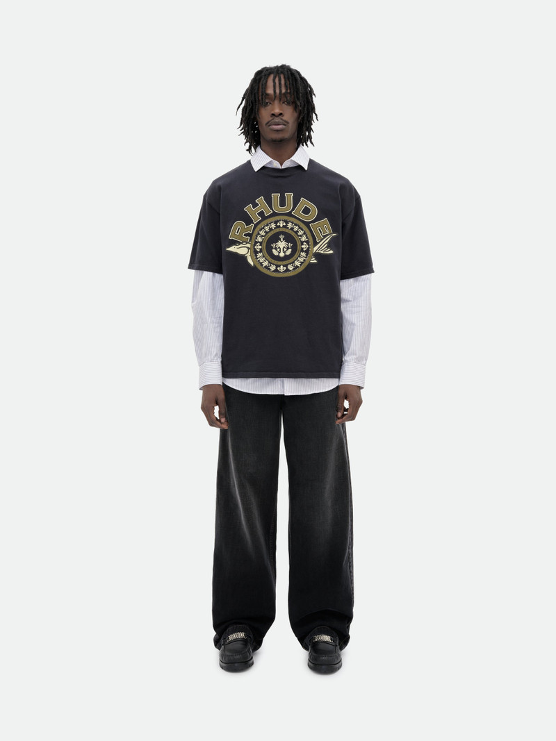 Rhude RHUDE BLACK CAVIAR TEE outlook
