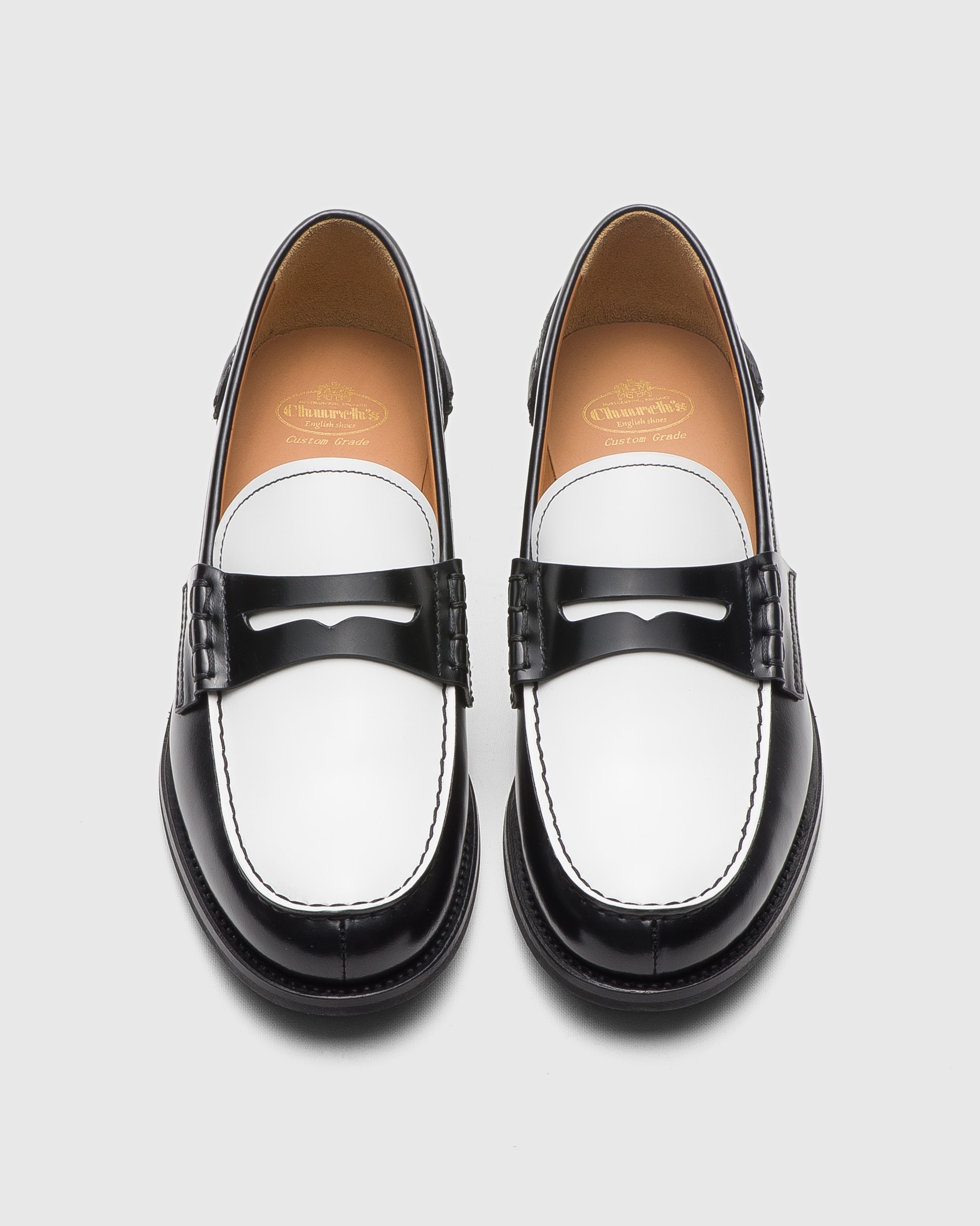 Fumé Brushed Calfskin Bicolor Loafer - 5