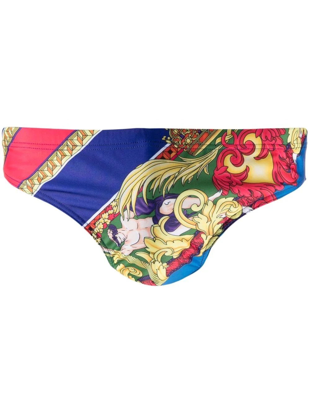 Medusa Renaissance-print swim briefs - 1