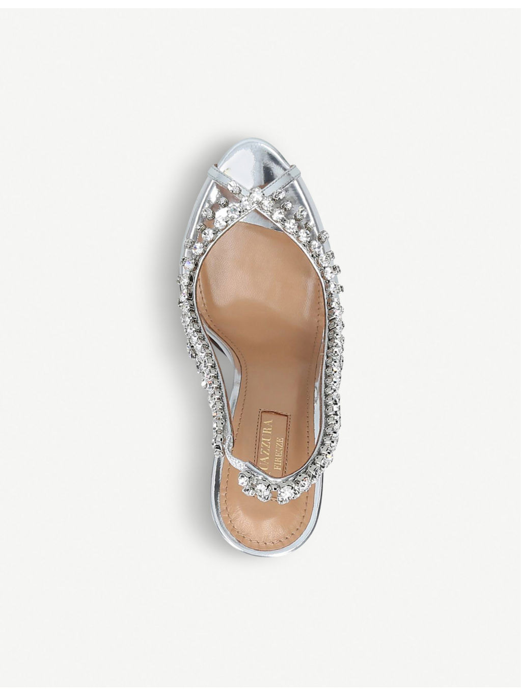 Temptation crystal embellished leather and PVC sandals - 4