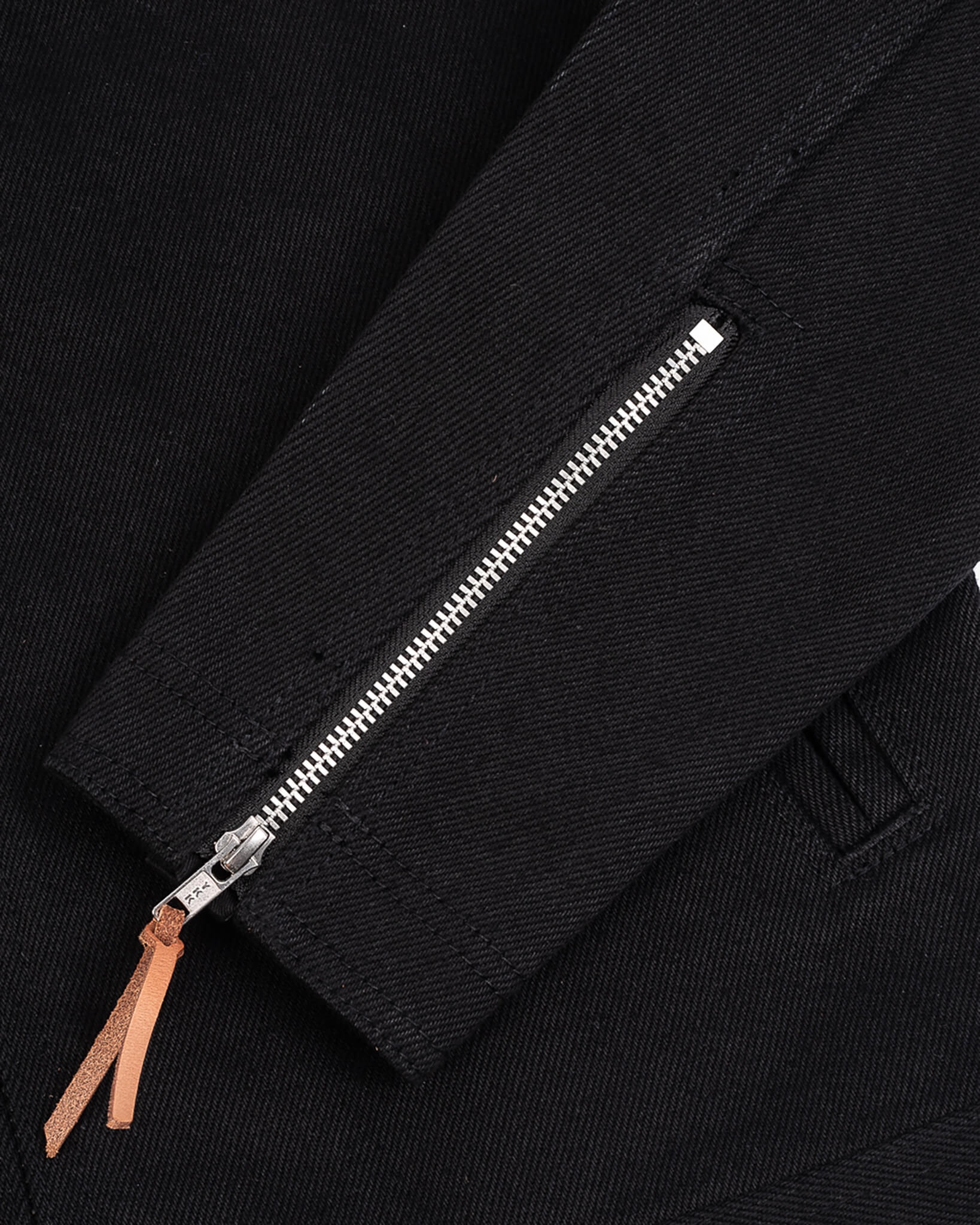 IH-9527J 21oz Denim Rider's Jacket - Superblack Non-Fade - 7