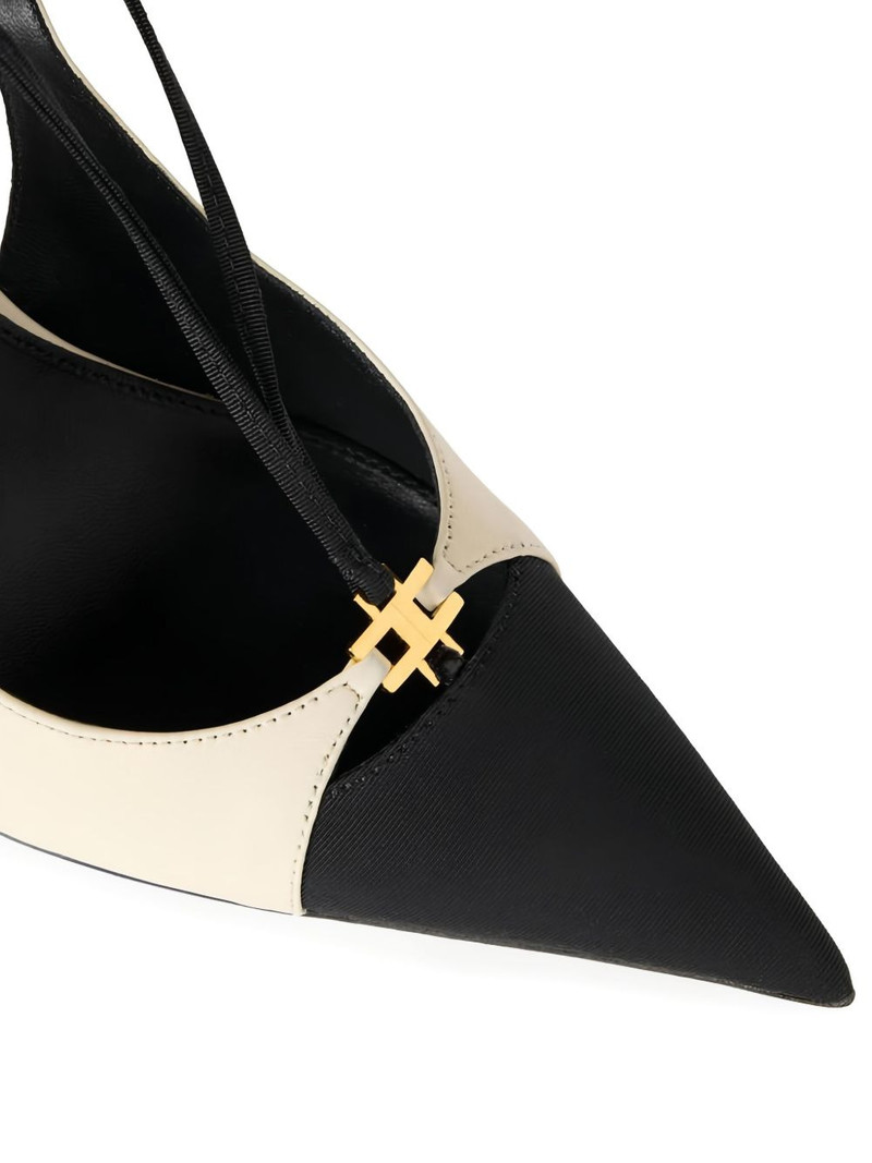 two-toned stiletto-heel pumps 4