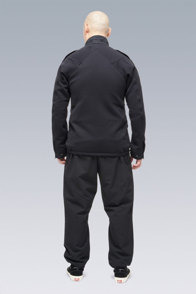 J3-HY Hybrid Construction Windstopper® Polartec® Alpha® / Powerstretch® Modular Jacket Black/Black - 4