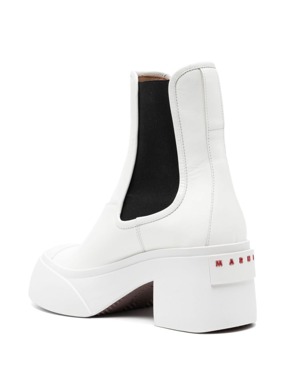 70mm leather Chelsea boots - 3
