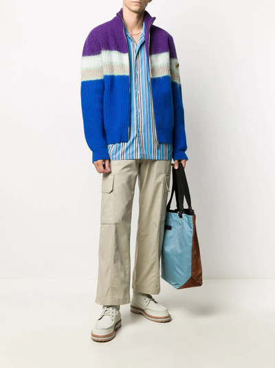 Marni oversized striped shirt outlook