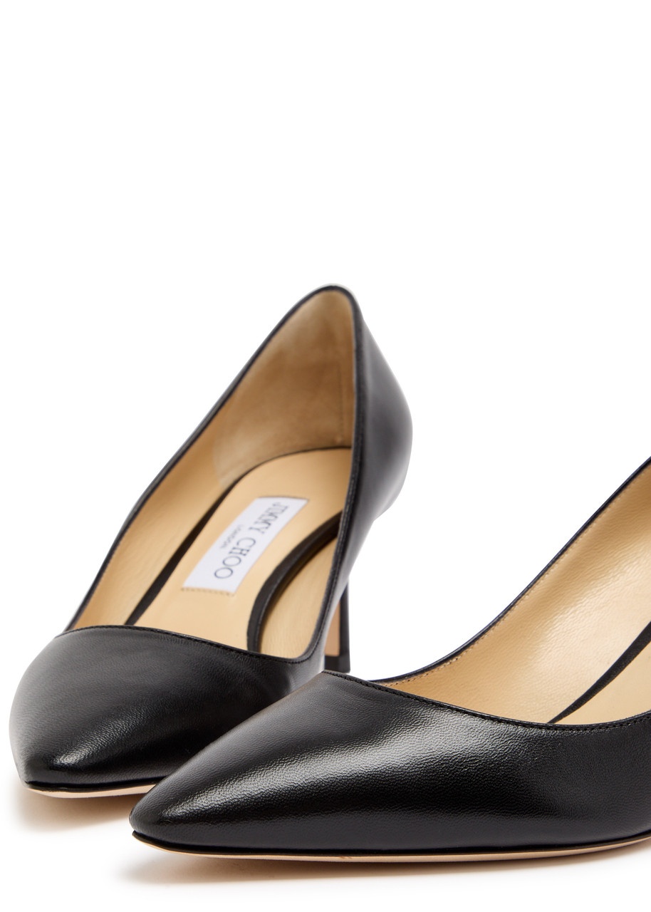 Jimmy Choo Romy 60 Leather Pumps - 3