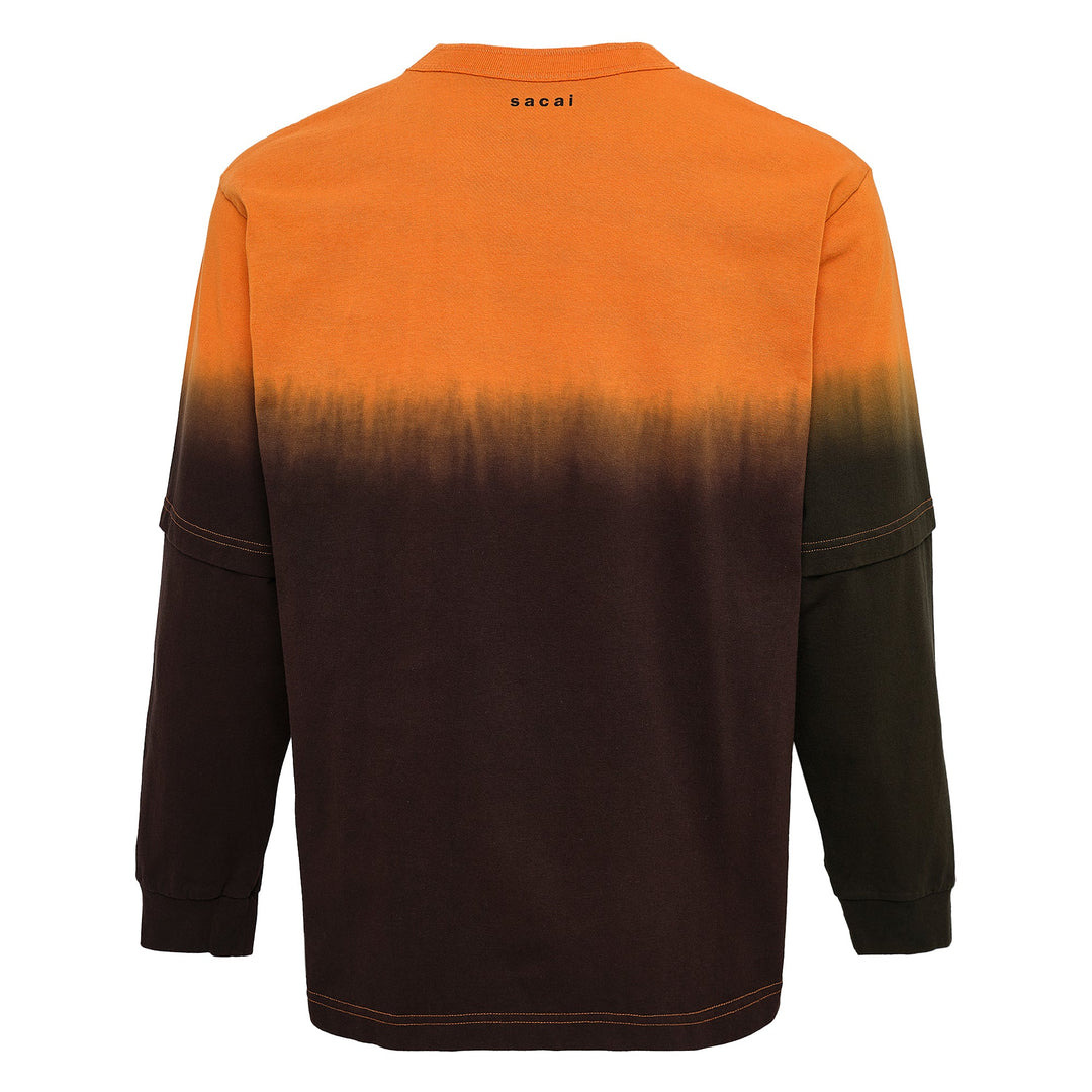 Garment Dye Cotton Jersey Long Sleeve Tee - 2